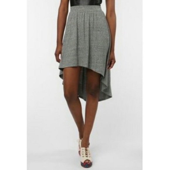 Urban Outfitters Dresses & Skirts - Retro UO Sparkle & Fade High Low Grey Skirt